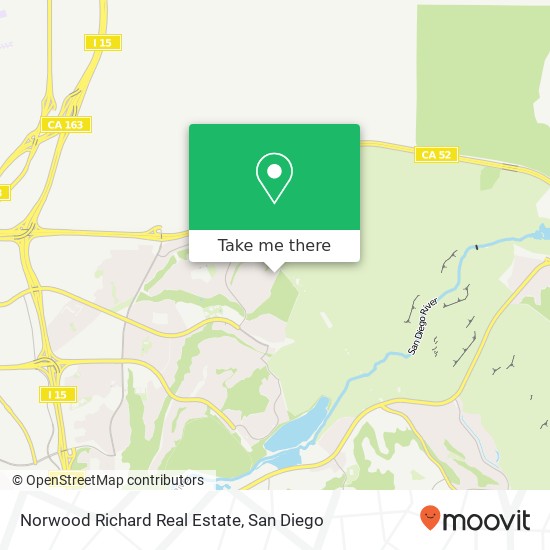 Mapa de Norwood Richard Real Estate