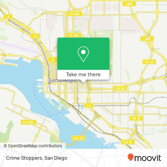 Mapa de Crime Stoppers