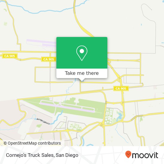 Cornejo's Truck Sales map