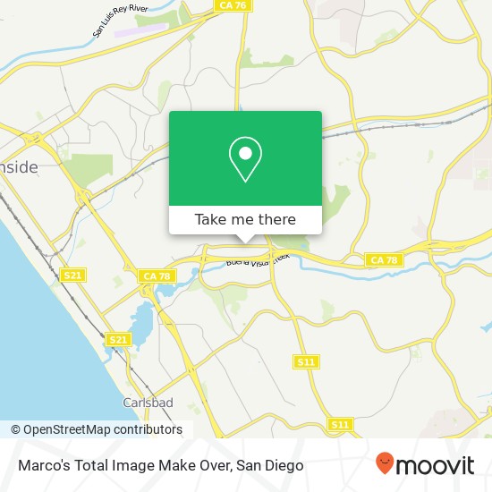 Mapa de Marco's Total Image Make Over