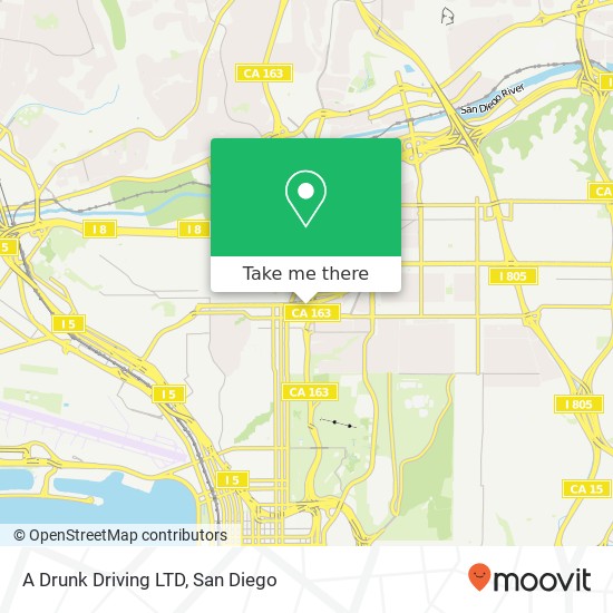 A Drunk Driving LTD map