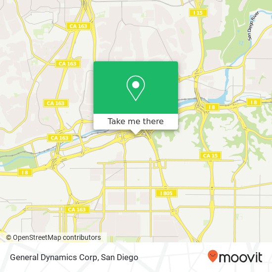 General Dynamics Corp map