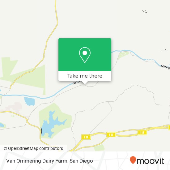 Van Ommering Dairy Farm map