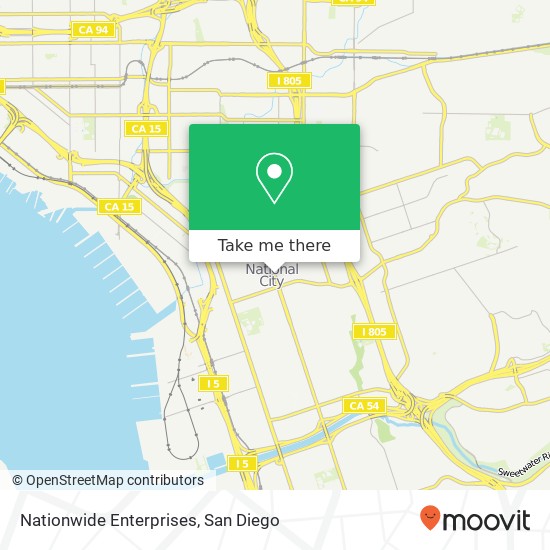 Nationwide Enterprises map