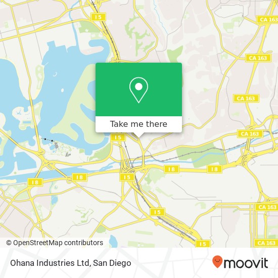 Ohana Industries Ltd map