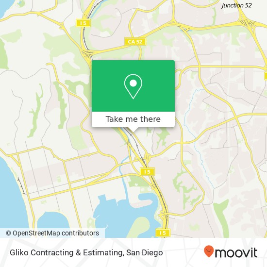 Gliko Contracting & Estimating map