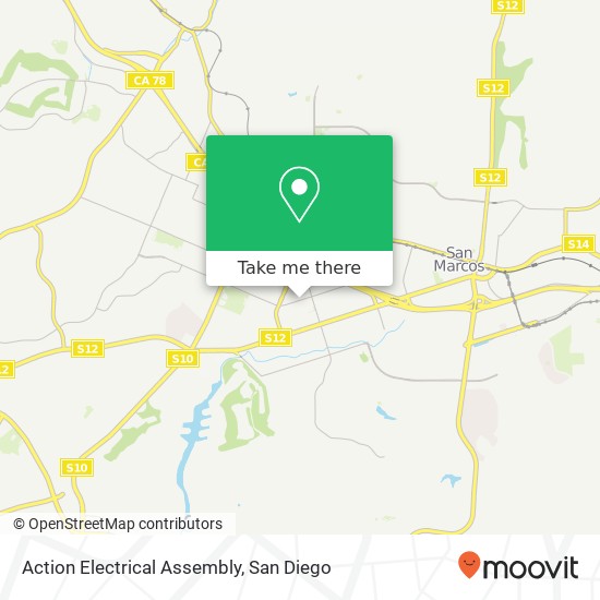 Action Electrical Assembly map
