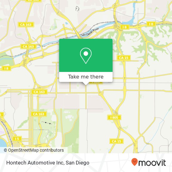 Hontech Automotive Inc map