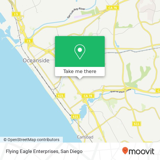 Mapa de Flying Eagle Enterprises