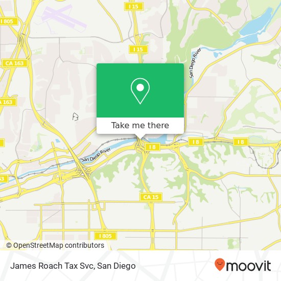 James Roach Tax Svc map