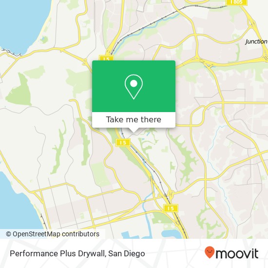 Mapa de Performance Plus Drywall