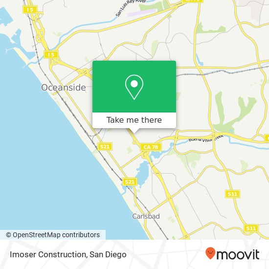 Imoser Construction map