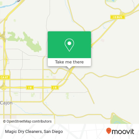 Magic Dry Cleaners map