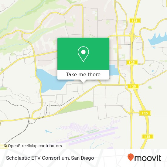 Scholastic ETV Consortium map