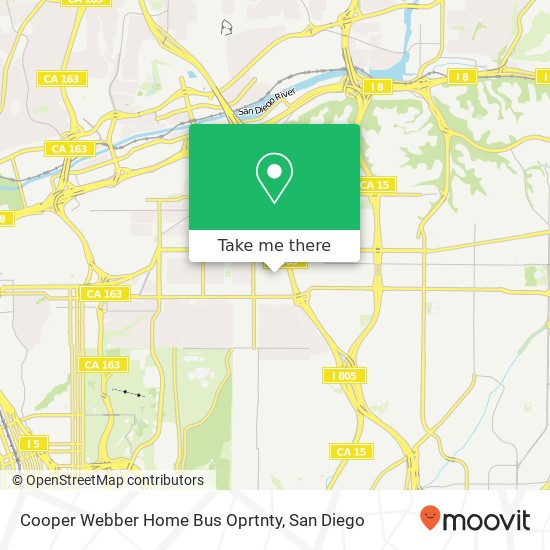 Cooper Webber Home Bus Oprtnty map