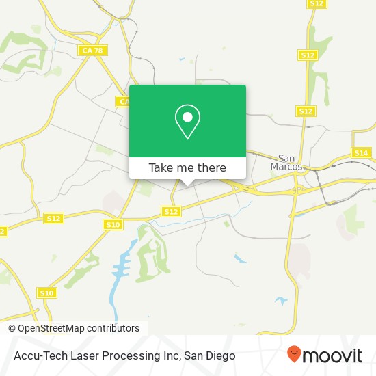 Accu-Tech Laser Processing Inc map