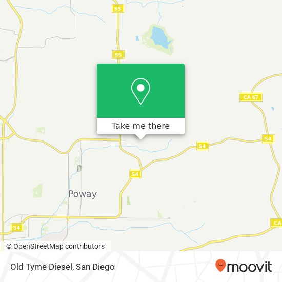 Mapa de Old Tyme Diesel