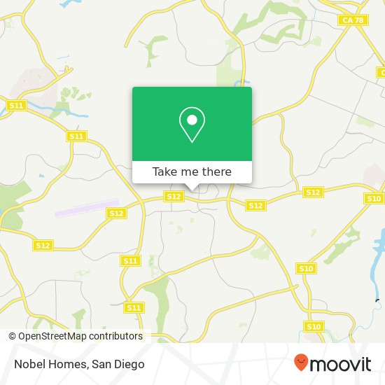 Nobel Homes map