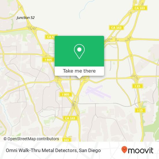 Omni Walk-Thru Metal Detectors map