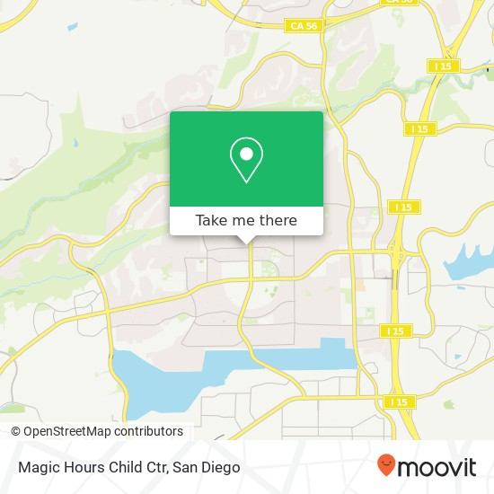 Magic Hours Child Ctr map