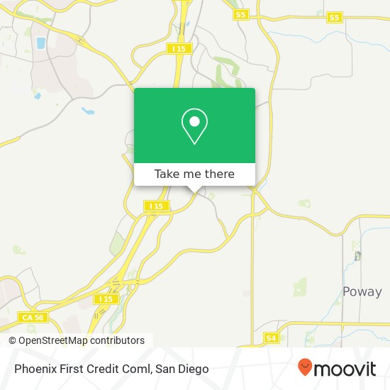 Phoenix First Credit Coml map