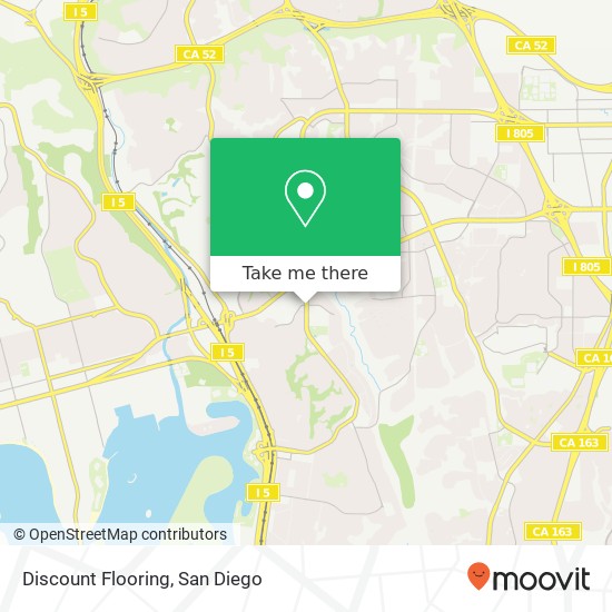 Mapa de Discount Flooring