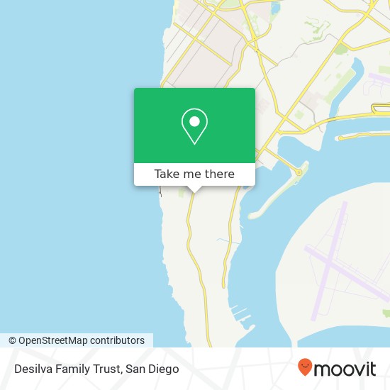 Desilva Family Trust map