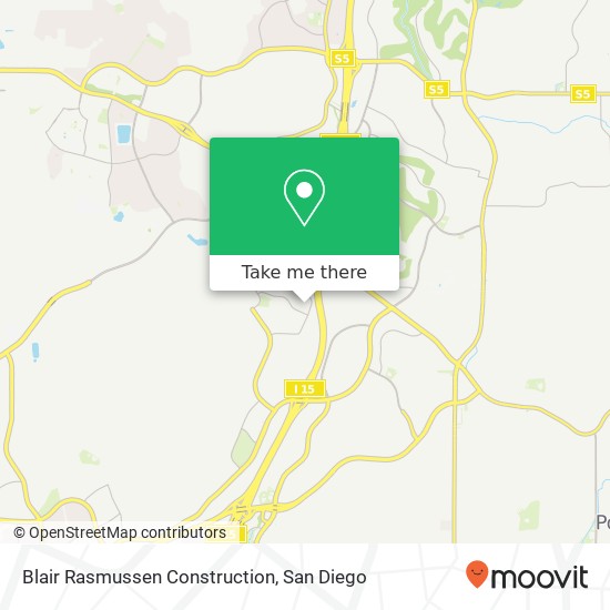 Blair Rasmussen Construction map