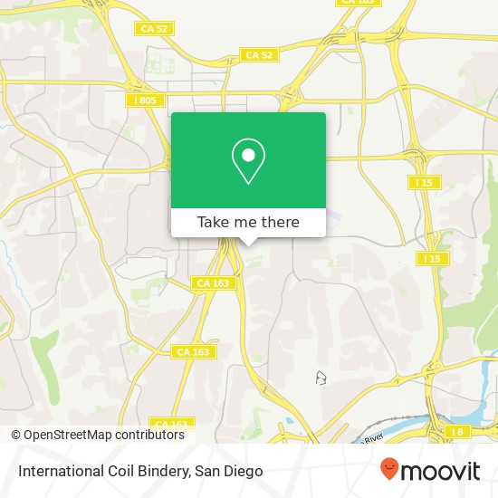 International Coil Bindery map