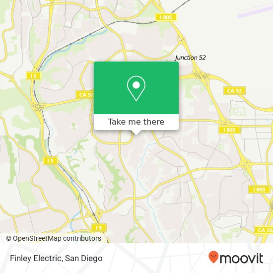 Finley Electric map