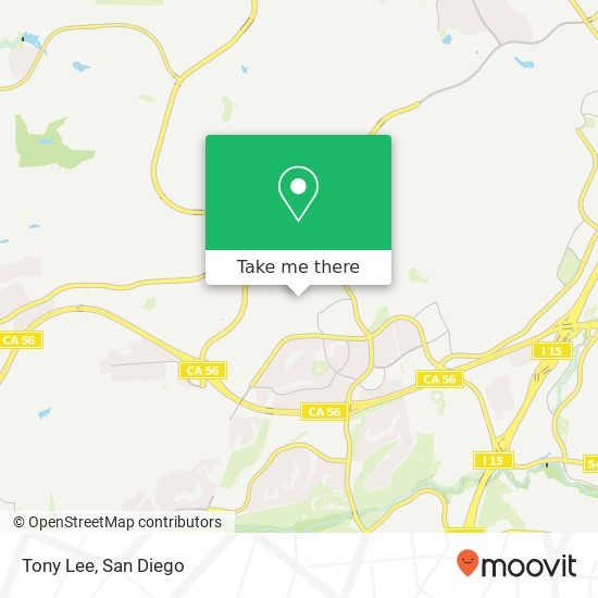 Tony Lee map