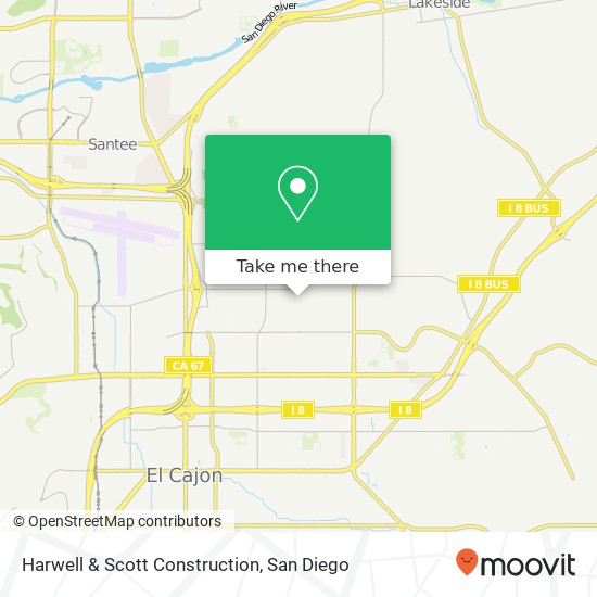 Mapa de Harwell & Scott Construction