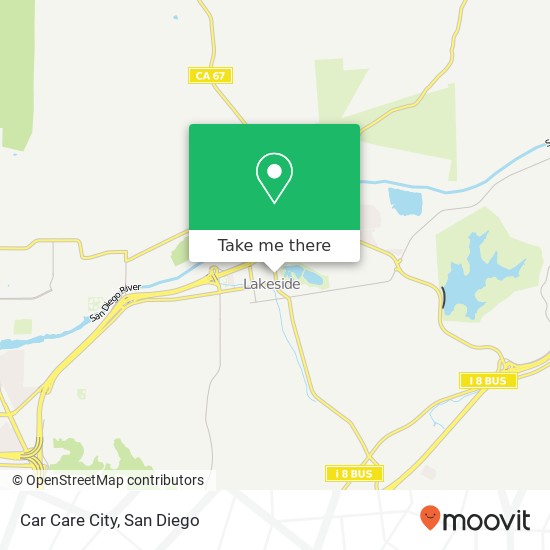 Car Care City map