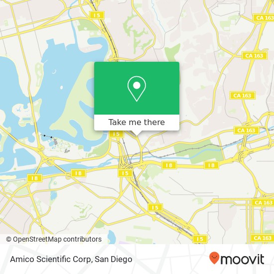 Amico Scientific Corp map