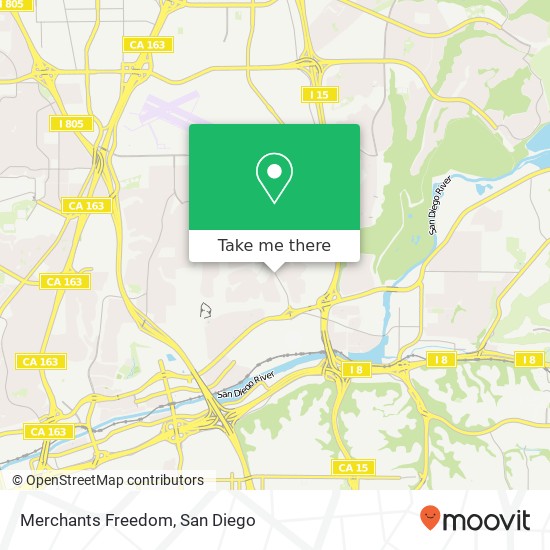 Mapa de Merchants Freedom