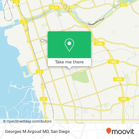 Georges M Argoud MD map