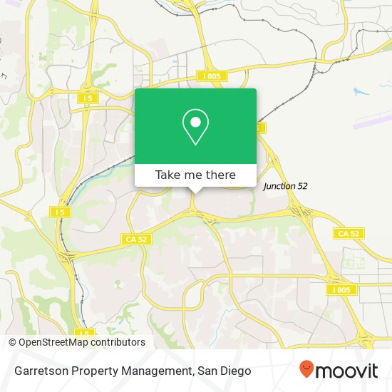 Garretson Property Management map