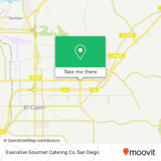 Executive Gourmet Catering Co map