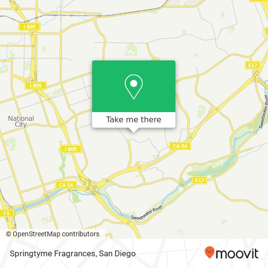 Mapa de Springtyme Fragrances