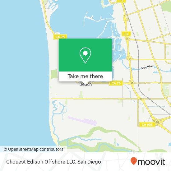 Chouest Edison Offshore LLC map