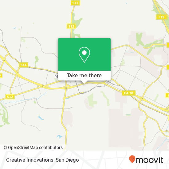 Creative Innovations map