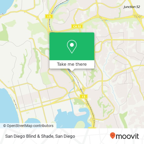 San Diego Blind & Shade map
