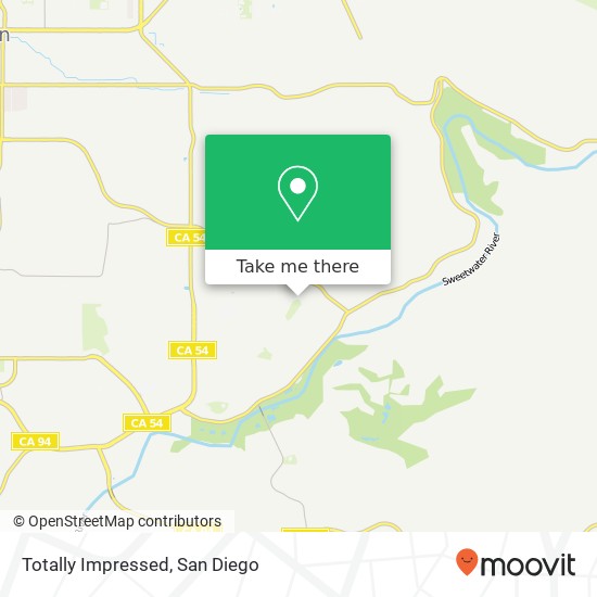 Totally Impressed map