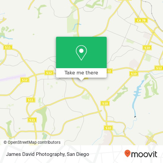 James David Photography map