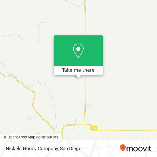 Nickels Honey Company map