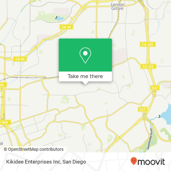 Mapa de Kikidee Enterprises Inc