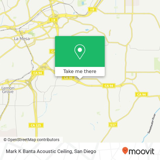 Mark K Banta Acoustic Ceiling map