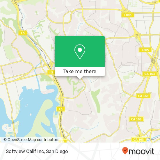 Softview Calif Inc map