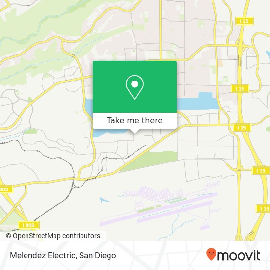Melendez Electric map