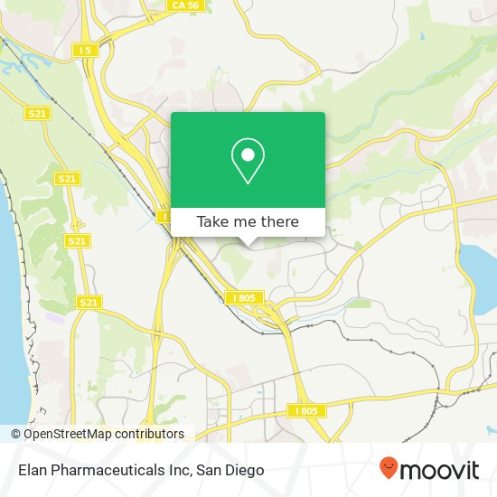Elan Pharmaceuticals Inc map